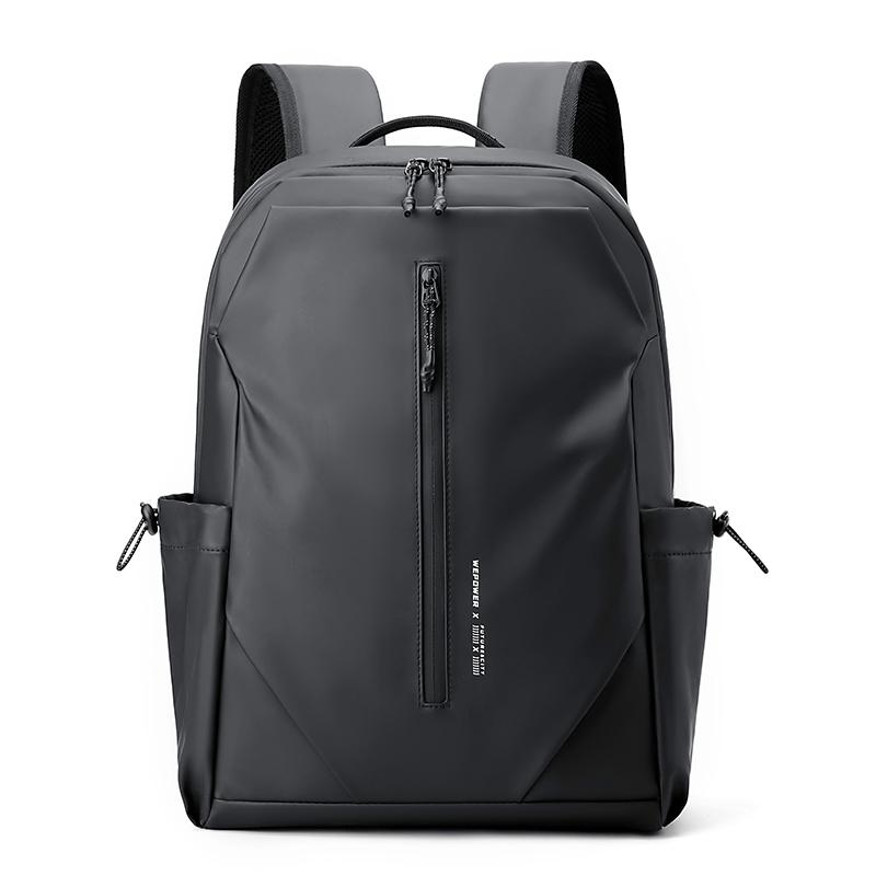 Sleek Black Waterproof Backpack for Men Stylish & Functional Laptop Backpack for Daily Use & Travel