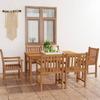 Day and Night - Day and Night Garden Dining Set 7 Pieces Solid Teak Wood