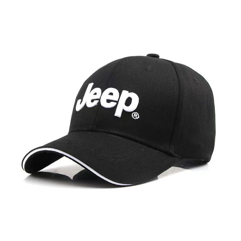 Jeep Grand Cherokee Wrangler JK Gladiator Logo Embroidered Adjustable Sports Baseball Cap Motorcycle Casual Hat
