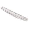 Piano String Gauge with Clear Scales Metal Measuring Ruler for Guitar Ukulele Stringed Instrument