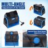 12V Car Cooling Fan Portable Adjustable Speed Rotating Switch With Cigarette Lighter Plug For Car Truck SUV RV Tent