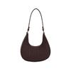 2025 Trend Koreanischer Stil Einfarbig Damen Schultertasche mit Steinmuster