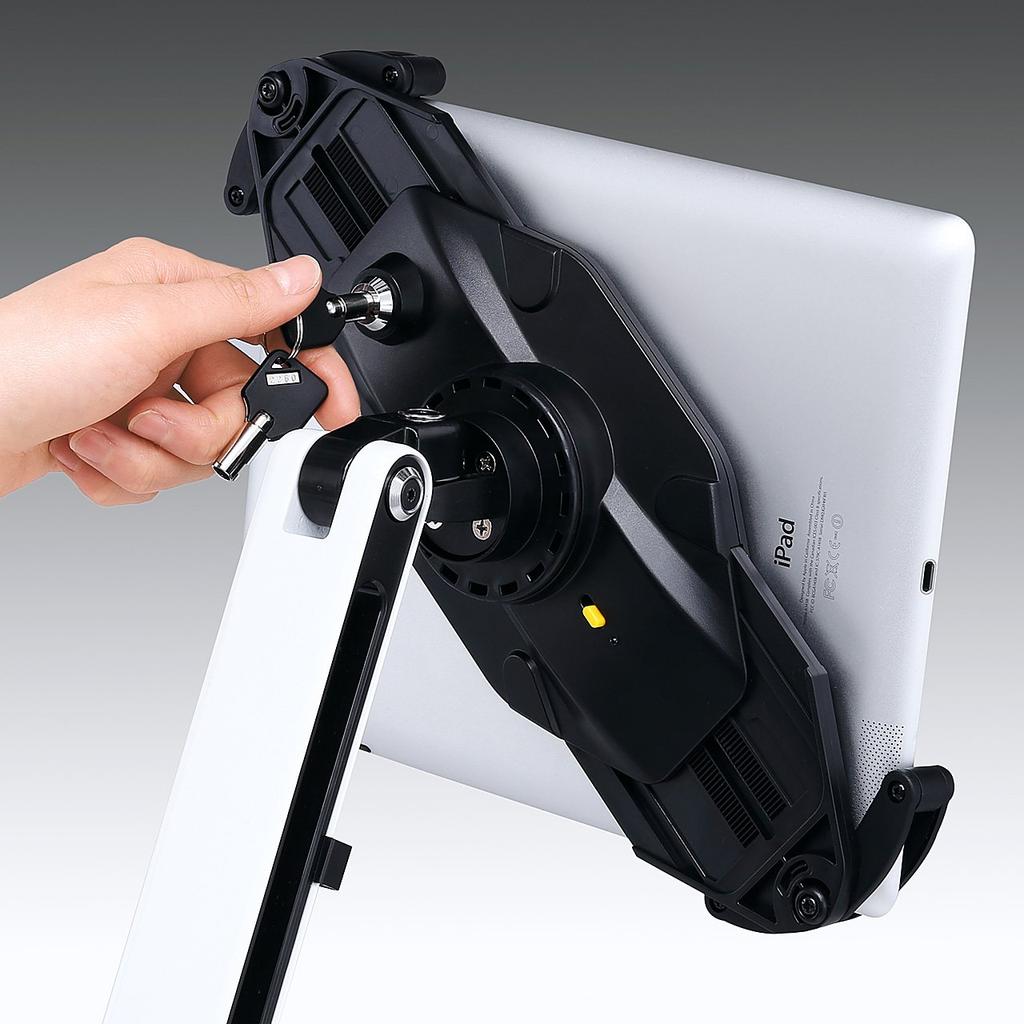SANWA SUPPLY Arm for iPads and Tablets Compatible with Inches CR-LATAB9 7-11
