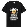 Summer High Quality Teddy Bear The Sugar Daddy Tshirts Unisex Cotton Tshirt Cartoon Funny Graphic T Shirt Unisex Designer Clothing