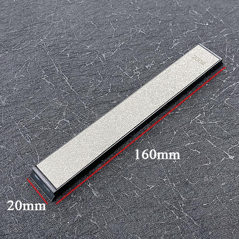 Sistema di affilatura per coltelli da cucina con pietra diamantata 3000# Affilacoltelli professionale ad angolo fisso Strumento ausiliario Pietra per affilare domestica