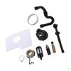 Intake Manifold Air Filter Fuel Line Hose Oil Pump Worm Gear Kit for