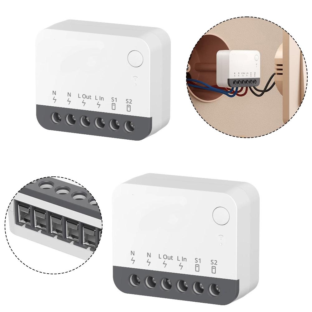 Home Automation Switch ZBMINIR2 Smart Switch 10 Amps Current Rating 120 Volts Operating Voltage Smart Home Lighting