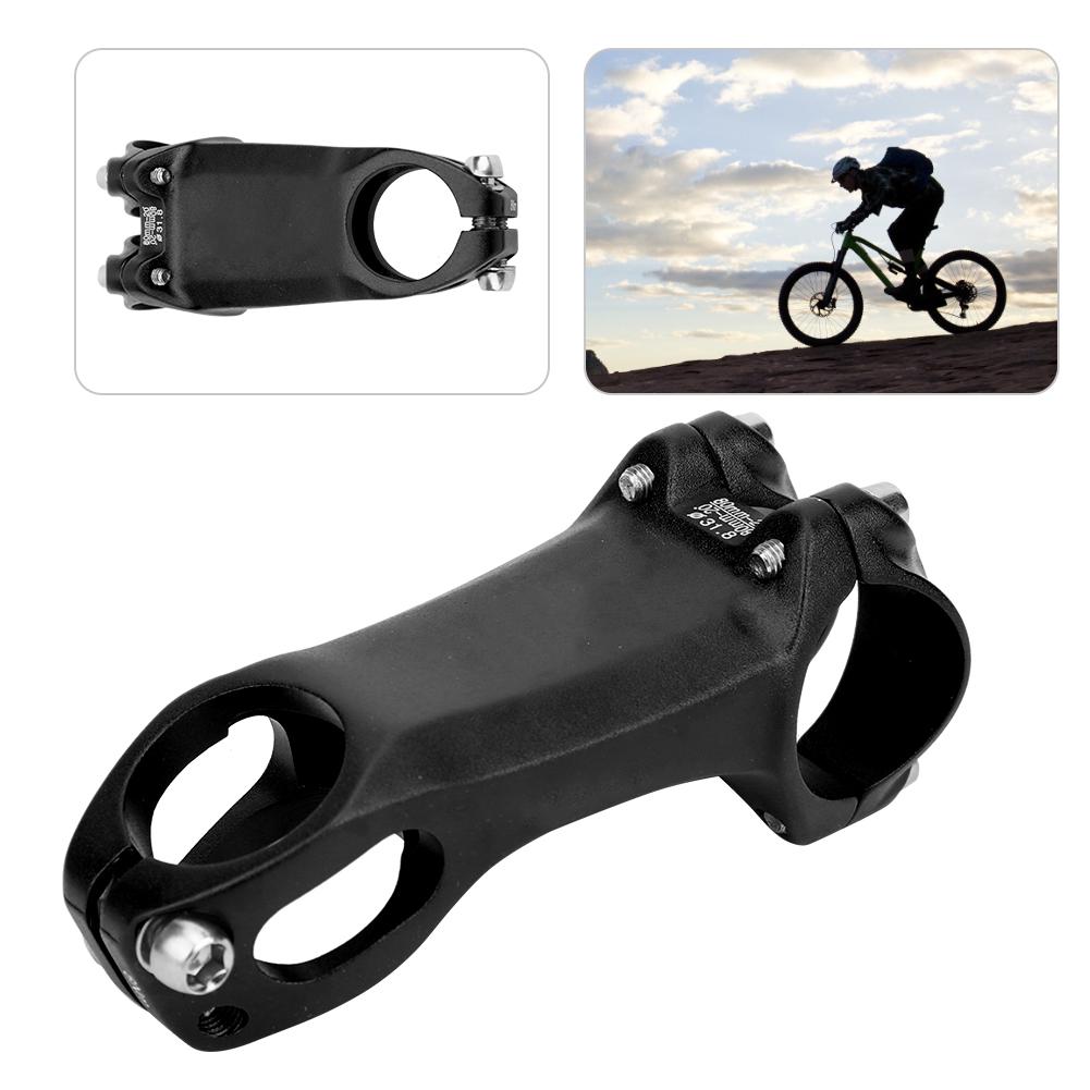 Operated Negative Angle Rod Aluminium Alloy Bike Stem Cycling Accessory(black 80mm)