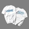 Camiseta Unisex SR 2026 RAYS Rueda JDM 240GSM Impresión 3D Manga Corta a Juego para Pareja Streetwear Corte Holgado Camiseta de Secado Rápido