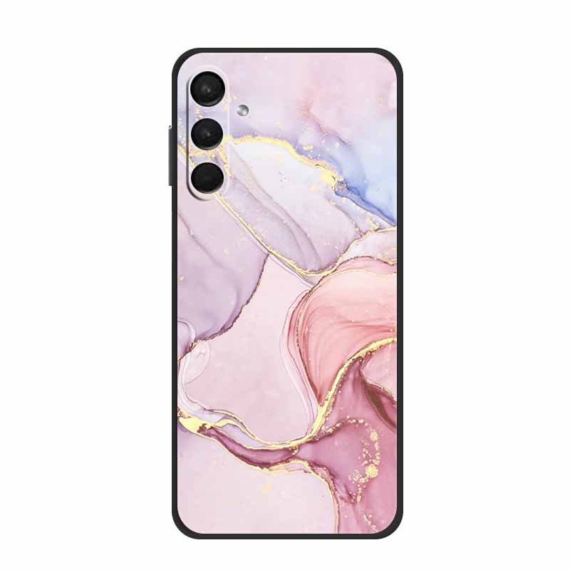 For Samsung Galaxy M15 F15 5G Case Marble TPU Silicone Soft Back Cover Phone Cases for SamsungM15 Mica Painted Cute New Coque