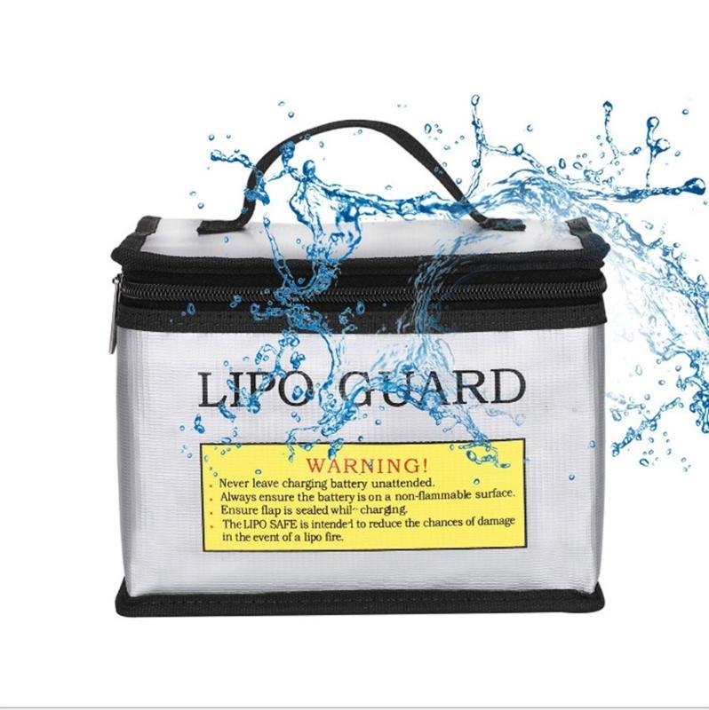 Battery Storage Bag Case Fireproof and Explosions Resistant for Added Safety During Charging