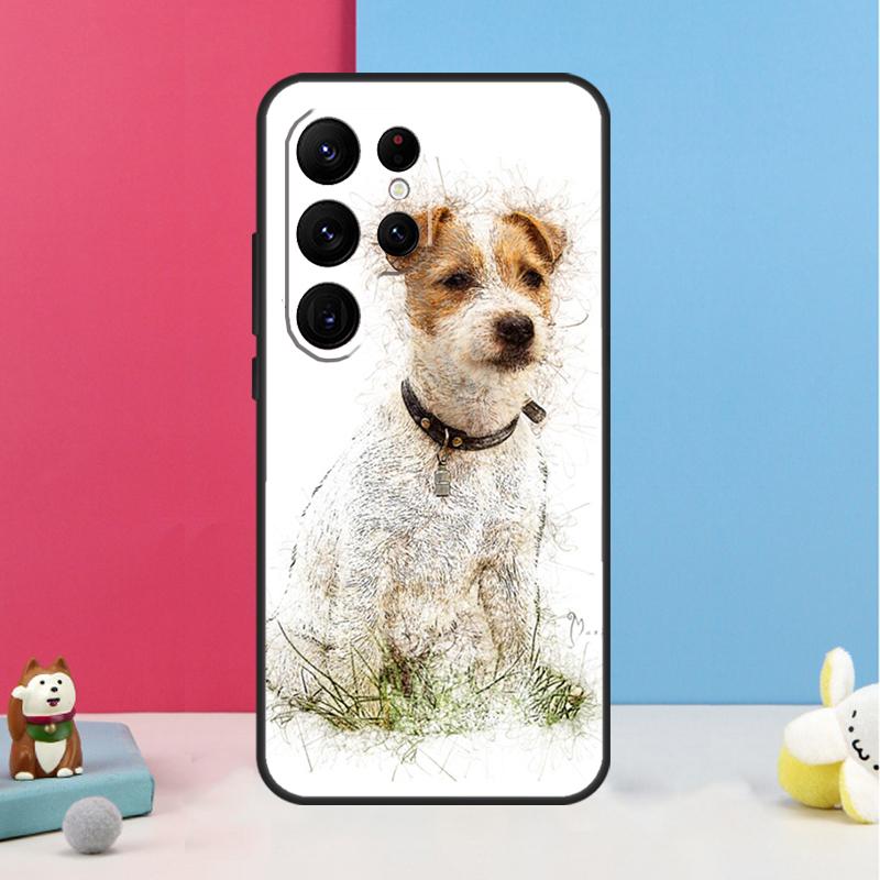 Jack Russell Terrier Case For Samsung Galaxy S24 S26 Ultra S20 S21 S22 S23 S25 Plus S10 S25 FE Back Cover Shell