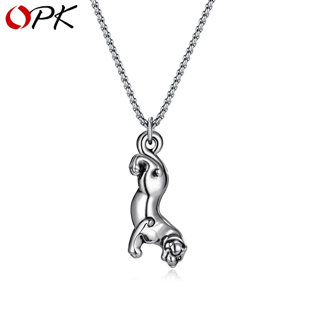 OPK Retro Fashion Leopard Necklace