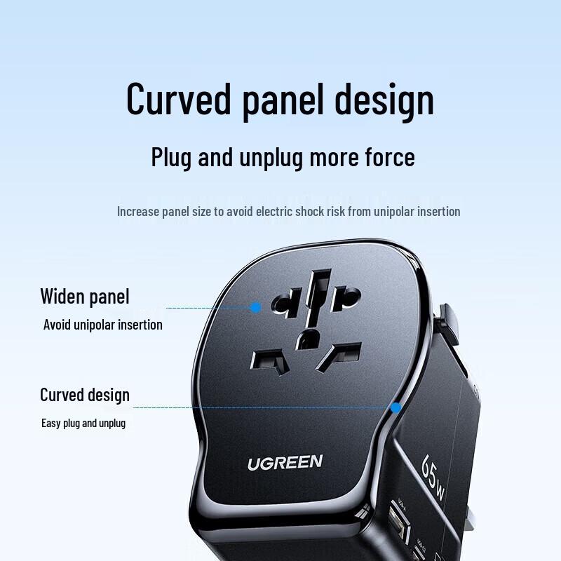 Ugreen 65W GaN Evrensel Seyahat Adaptörü