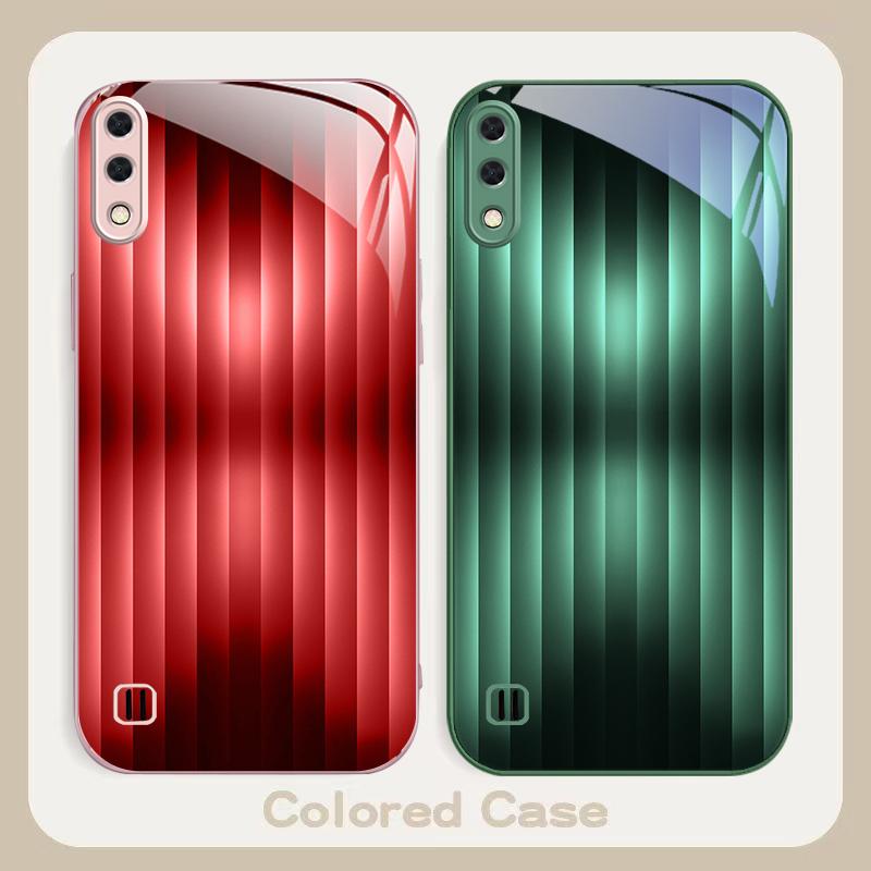 Brown Delicate Gradient For Samsung A01 A02 03 Core 04 05 06 10 12 13 14 5G 15 16 M02 12 Note 8 9 10 20 Glass Ultra Phone Case