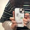 Korean Ins Fun Personality Grey Cat and Brown Cat Phone Case For iPhone 16 15 14 13 12 11 Pro Max Plus Y2K Cartoon Cute Cover