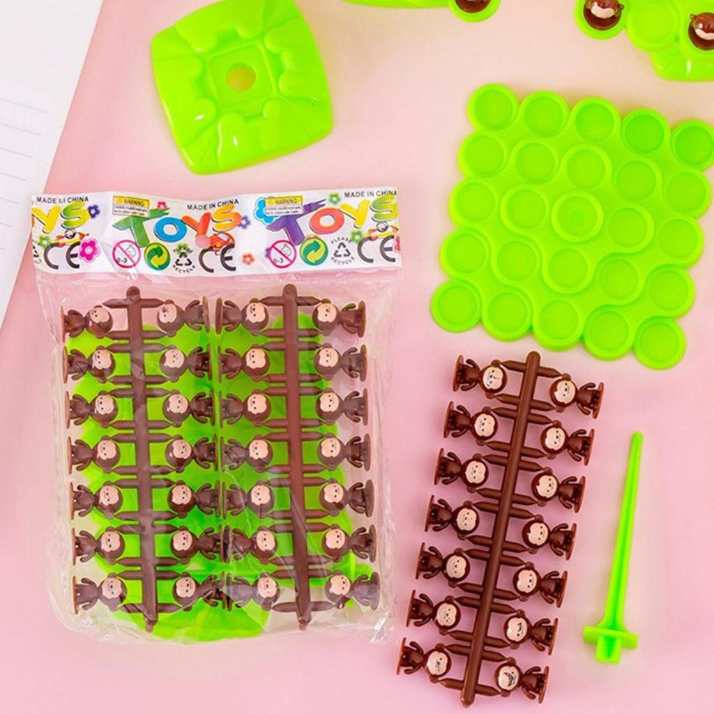 Monkey Tree Balancing Game Early Education Toy Interactive Board Game For Kids Boys Girls Preschoolers Kindergarten School