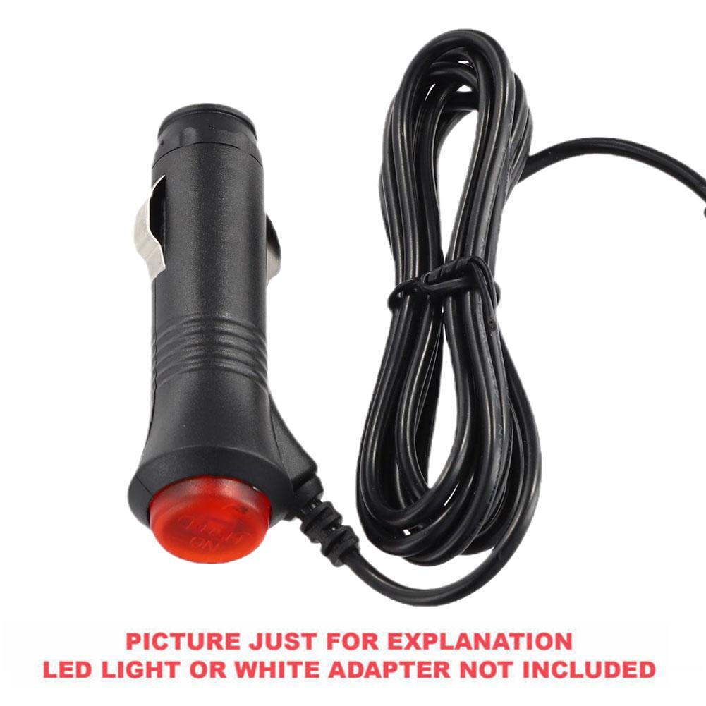 12V 24V Car Cigarette Lighter Socket Splitter Plug Connector With On Off Switch Radar Navigator Car Charger Power Adapter