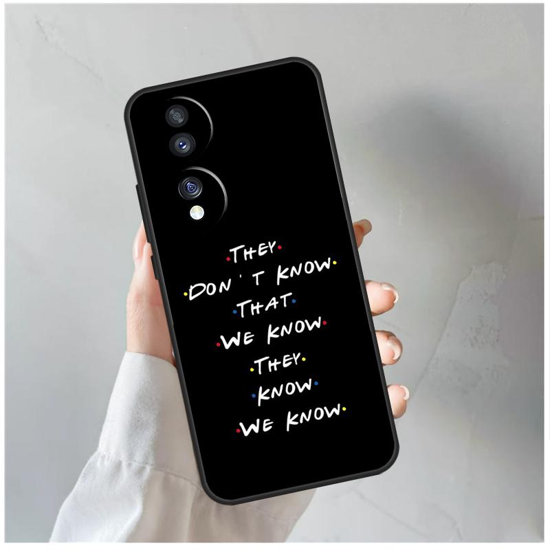 Friends TV Show Case For Honor X9a X8a X6a X7a X6 X7 X8 X9 X9b X8b Honor 70 50 90 Lite Magic 5 6 Pro Cover