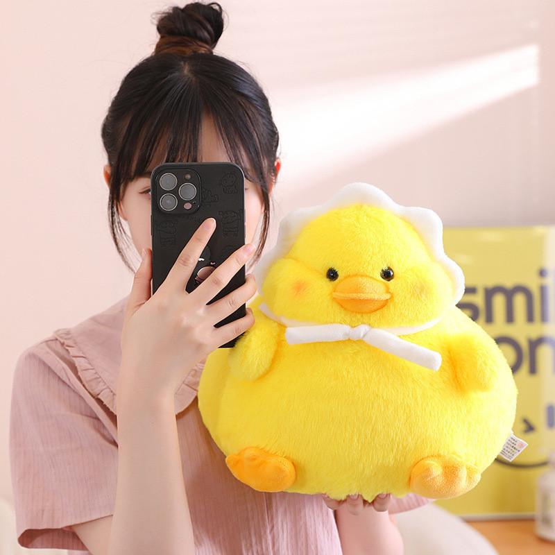 Turban Chicken Cartoon Pig Plush Toy Animal Stuffed Doll Kids Decoration Gift