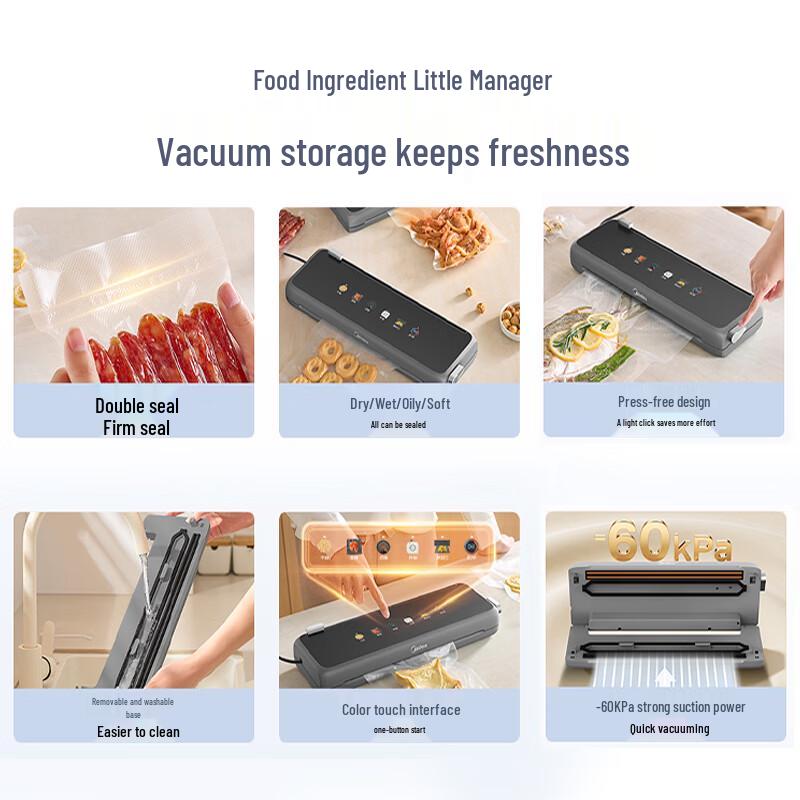 Midea Automatic Dry & Wet Food Vacuum Sealer MJ-KF23