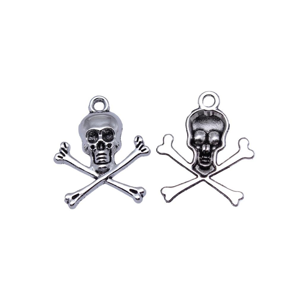 Halloween Pranks Charms Multi Color Alloy Pendants For Halloween Gothic Jewelry Accessories