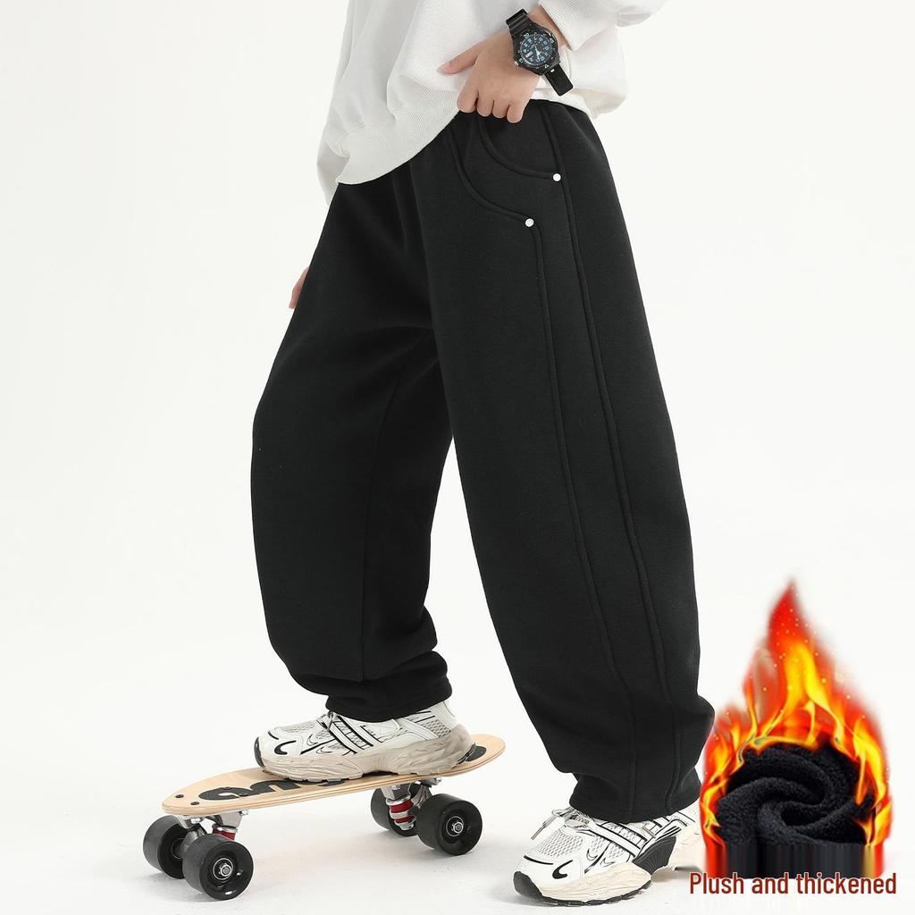 Boys' Casual Spring/Autumn Sweatpants 2026: New Fashion for Children