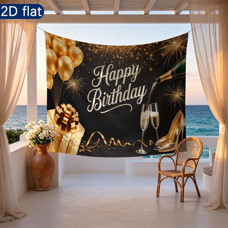 Party Backdrop Birthday Wedding Photo Booth Background Front Door Decor