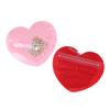 50Pcs Elegant Pink Heart Shaped Self Sealing Bags for Jewelry Self Sealing Jewelry Pouches Convenient Zipper Lock Pouch