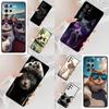 Cool Animal Cat Cell Phone Case for Samsung Galaxy S26 Ultra S25 S24 S23 S22 S21 S20 Note10 Cover