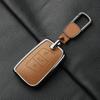 Metal And Leather Car Key Case Cover For Vw Volkswagen Passat B8 Cc Arteon Magotan Gte Skoda Fabia Superb A7 Kodiaq