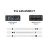 Plastic OBD to OBD2 Adapter Black Car Diagnostic Tool New 16Pin Connector  Car Repair