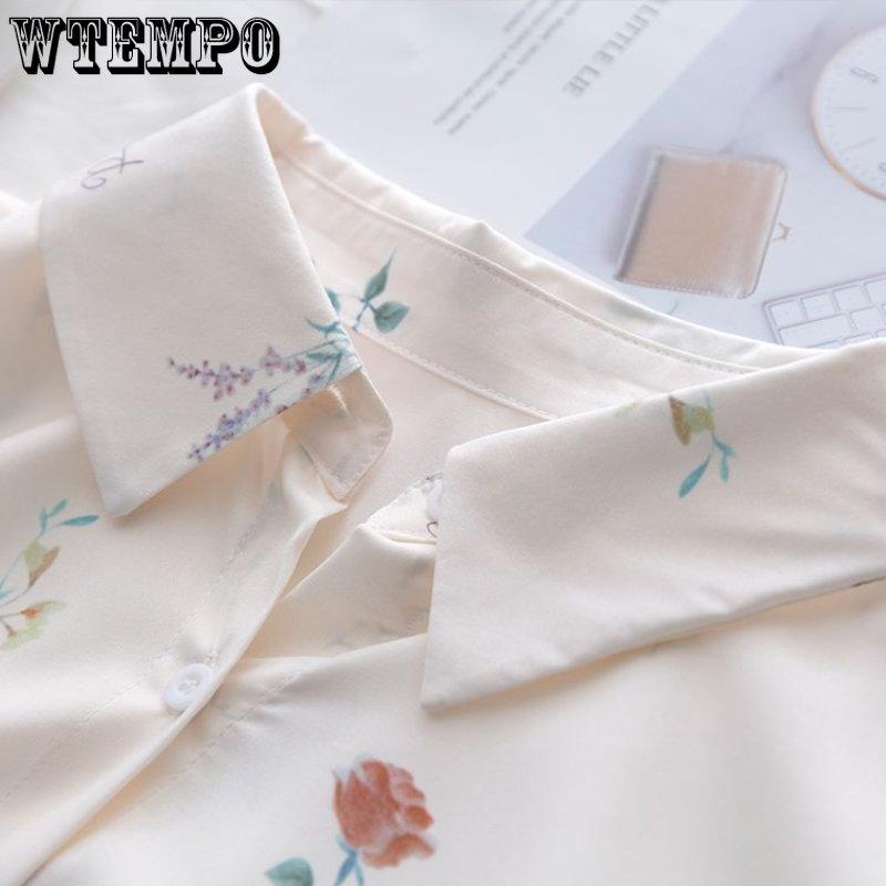 Spring and Autumn Women's White Shirt A Small Number of Clothes with A Sense of Design Cool Style Chiffon Shirt with Long Sleeves