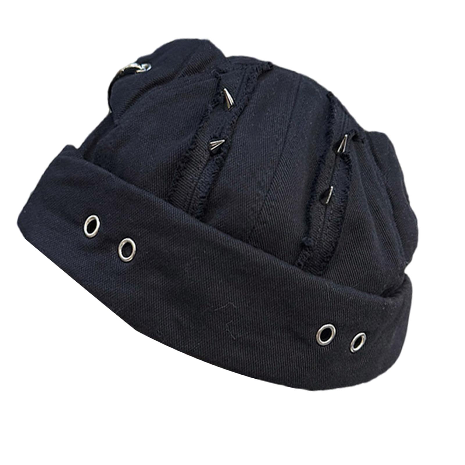 

Уникальная шапка-бини, винтажная повседневная шапка, хип-хоп кепки, регулируемая шапка-гавань, подарок для пары, для мальчиков и девочек, разноцветная чёрный