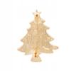 Christmas Tree Brooch - And , Glitter - Pinets
