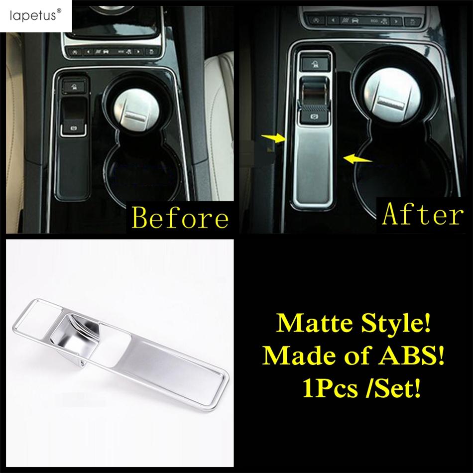 Window Lift / Head Lamp Light / Hand Brake / Seat Pillow Button Cover Trim Matte Accessories For Jaguar F-Pace X761 2017 -