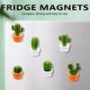 M-Modern-12 Pcs Cute Cactus Refrigerator Magnets,Decorative Fridge Magnet Locker Magnet,Dry Erase Board Magnet,Perfect Fridge Ma