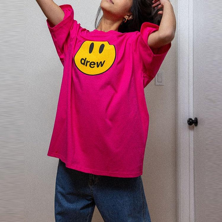 Drew House Mascot T-shirt 'Magenta' Men's DR-FW21-098