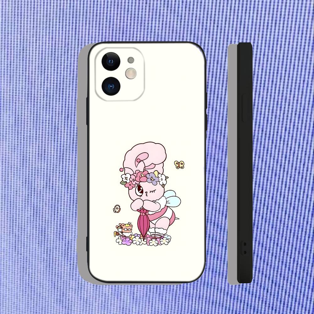 Esther Bunny Cute For iPhone 17,16,15,14,13,12,11,Air,X,XR,Pro,Max,Plus TPU Soft Skin-friendly Cover