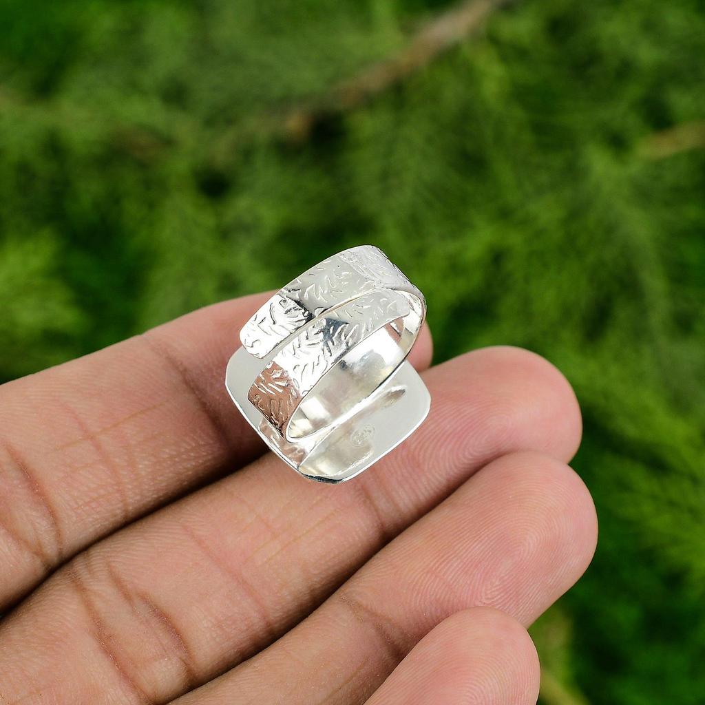 Mothers Day Deal Natural Moonstone New Solitaire Wedding Ring Jewelry 925 Silver