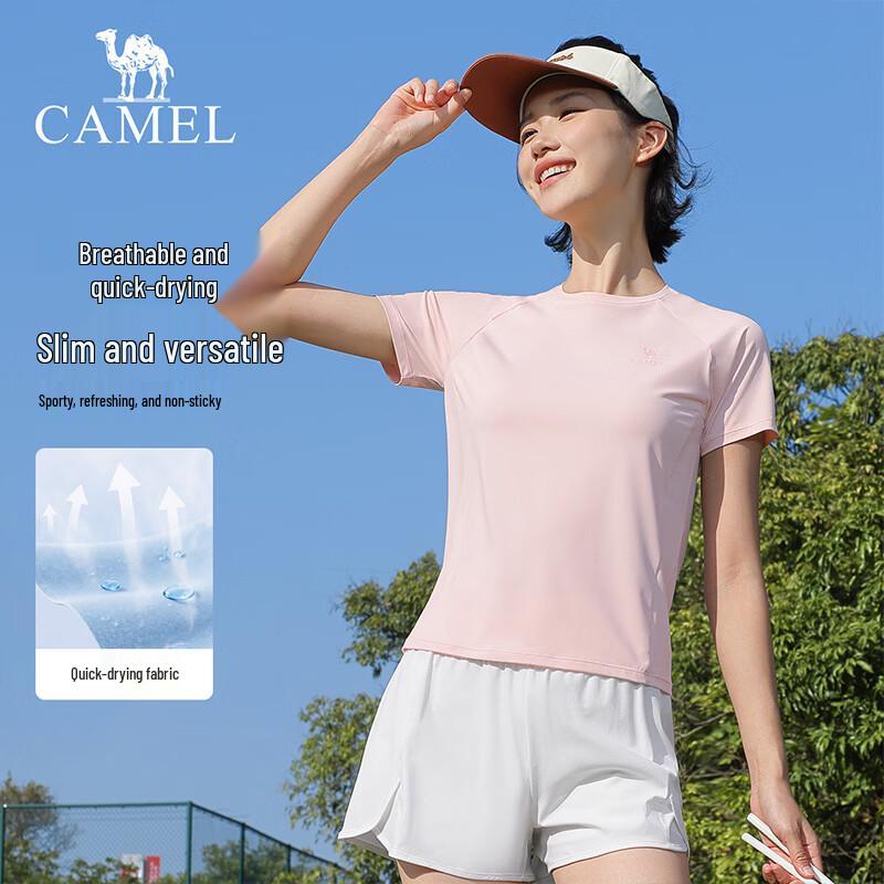 CAMEL Women's Quick-Dry Sports T-Shirt