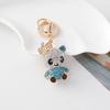 Colorful Bear Series Dazzling Colors Love Bow Bears Pendant Accompanying Gift Wedding Souvenir Bag Charm