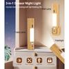 Smart Home Rechargeable Sensor Light Multifunctional Flashlight Floor Sensor Light LED Sensor Wall