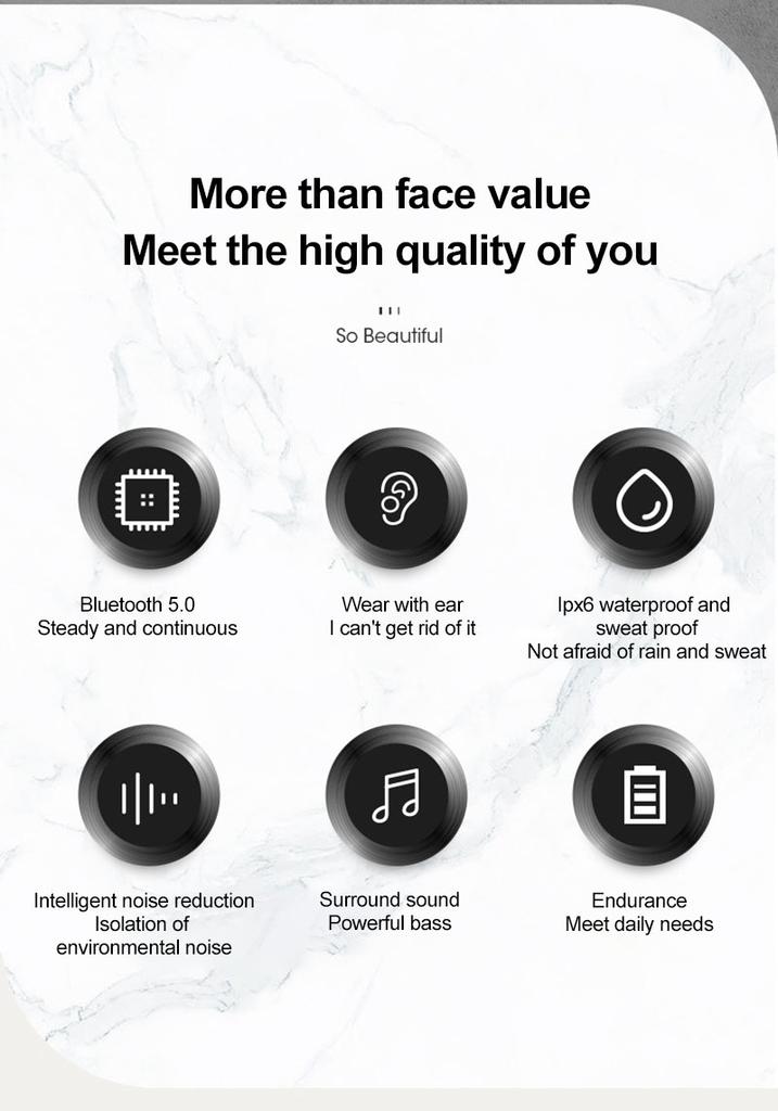 B11 Tws Bluetooth-compatible 5.0 Headphones Anc Active Noise Cancelling Hi-fi Audio Touch Wireless Gaming Headset
