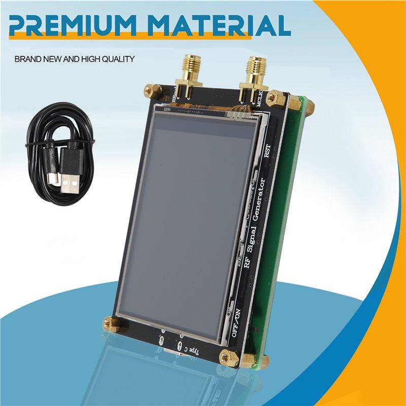 A84X-RF Signal Source Generator ADF4351 35M-4.4G RF Signal Generator Withtouch Screen