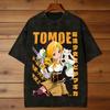 Vintage Mahou Shoujo Magi Madoka Magica  T-Shirts for Men Round Collar Cotton Washed T Shirts  Short Sleeve Tees Graphic Tops