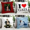 Band GGaia Gozziing Cushion Cover Cushion Cover Set Pcs X X X Pillowcase Decorative Sofa Home Decor