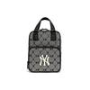 Monogram Vintage Full Print Series NY Yankees Polyester Backpack Tote Mini Unisex Backpack Gray 3ABKS03