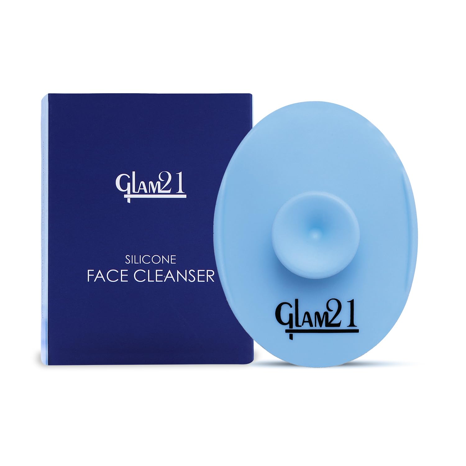 

Glam21 Silicone Face Cleanser Scrubber for Soft Exfoliating Cleansing and Massaging Tool Face Massage Blackhead, Dull & Pollution Removing | Skin