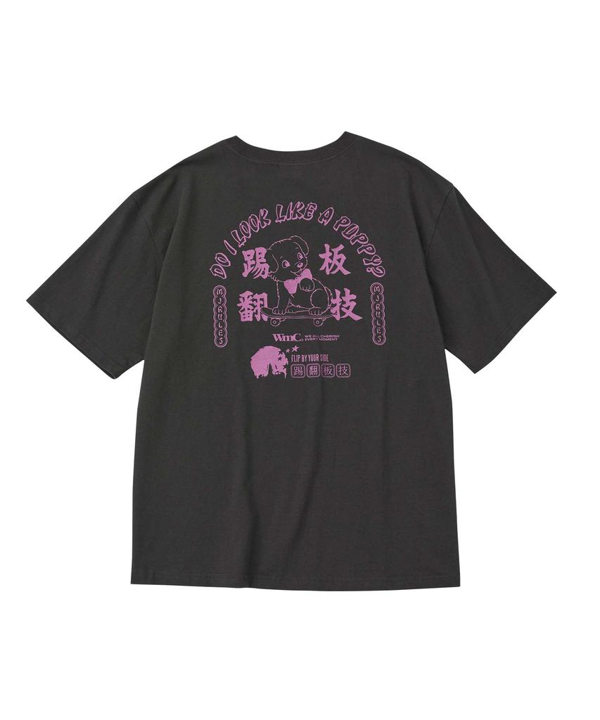 WMC Manja Dog T-Shirt_Charcoal Grey